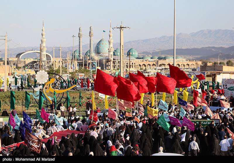 پیاده روی کاروان بزرگ قدمی برای ظهور به سمت جمکران 