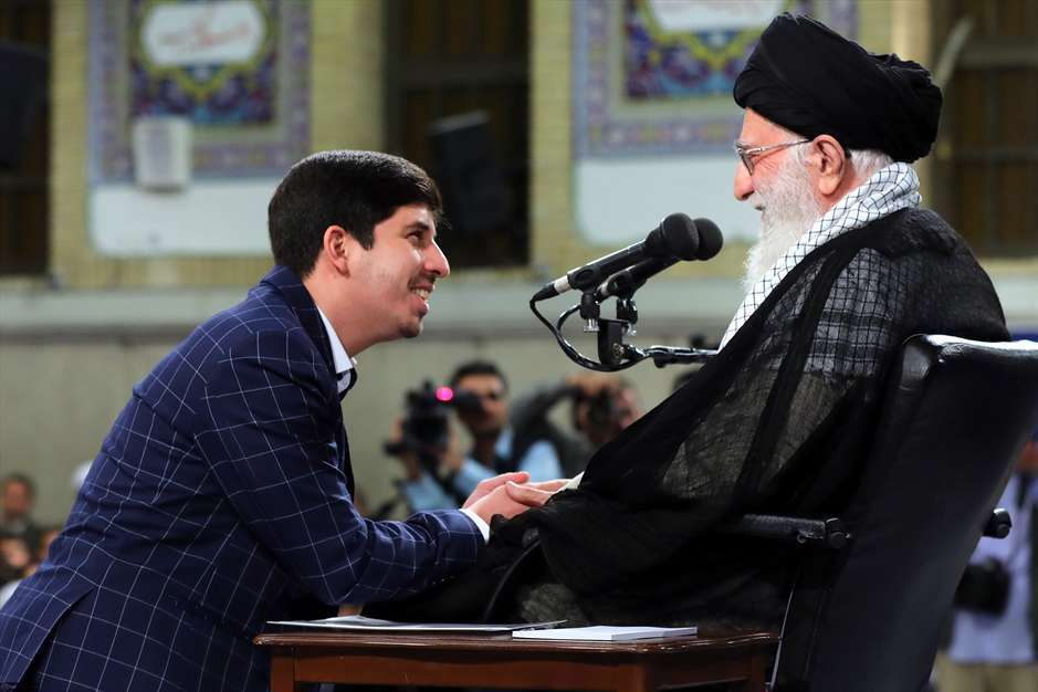 دیدار جمعی از دانشجویان