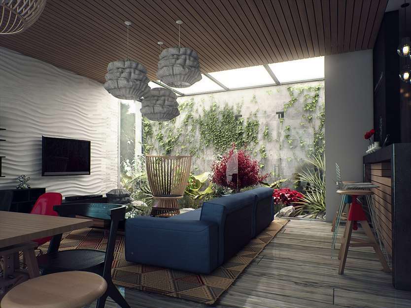 عکسهای دکوراسیون منزل با رنگ های شیک و زیبا