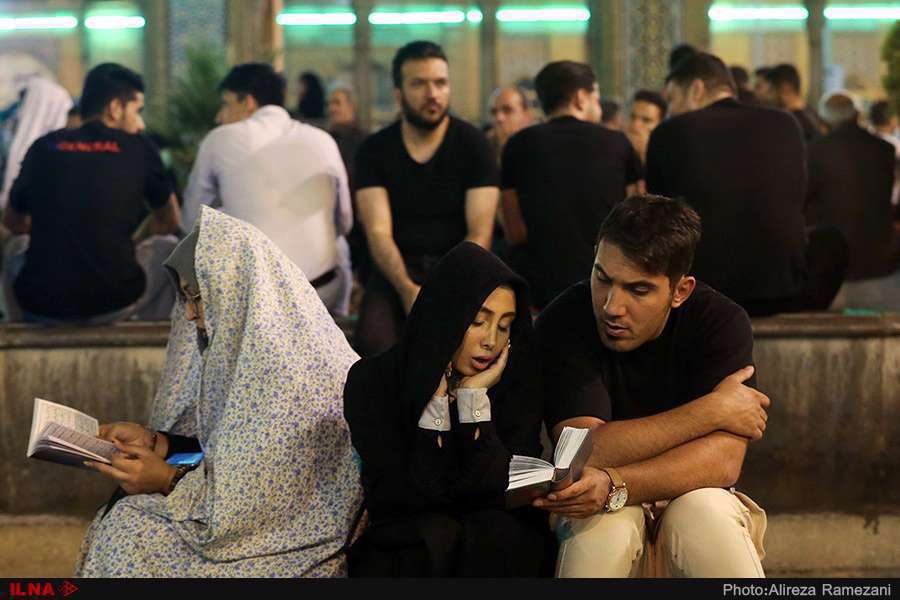  مراسم احیای شب نوزدهم ماه مبارک رمضان در حرم حضرت عبدالعظیم حسنی (ع)
