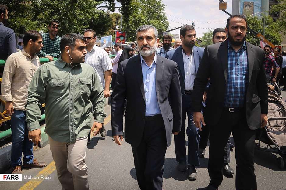 حضور شخصیت‎ها در راهپیمایی روز جهانی قدس ۹۸ 