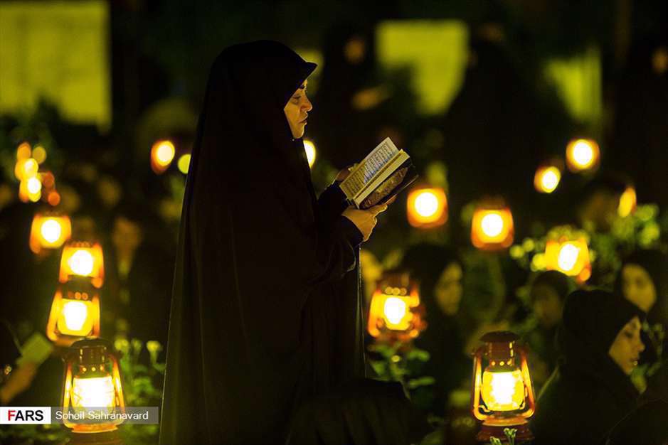 احیای شب بیست و یکم ماه رمضان - تهران