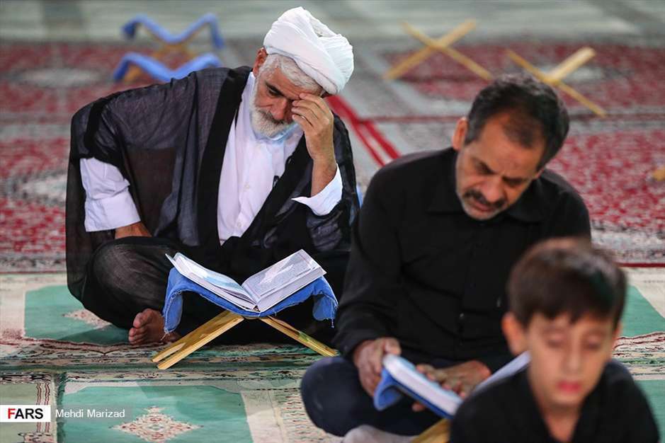 آئین جزء خوانی قرآن در امامزاده محمد هلال بن علی(ع)
