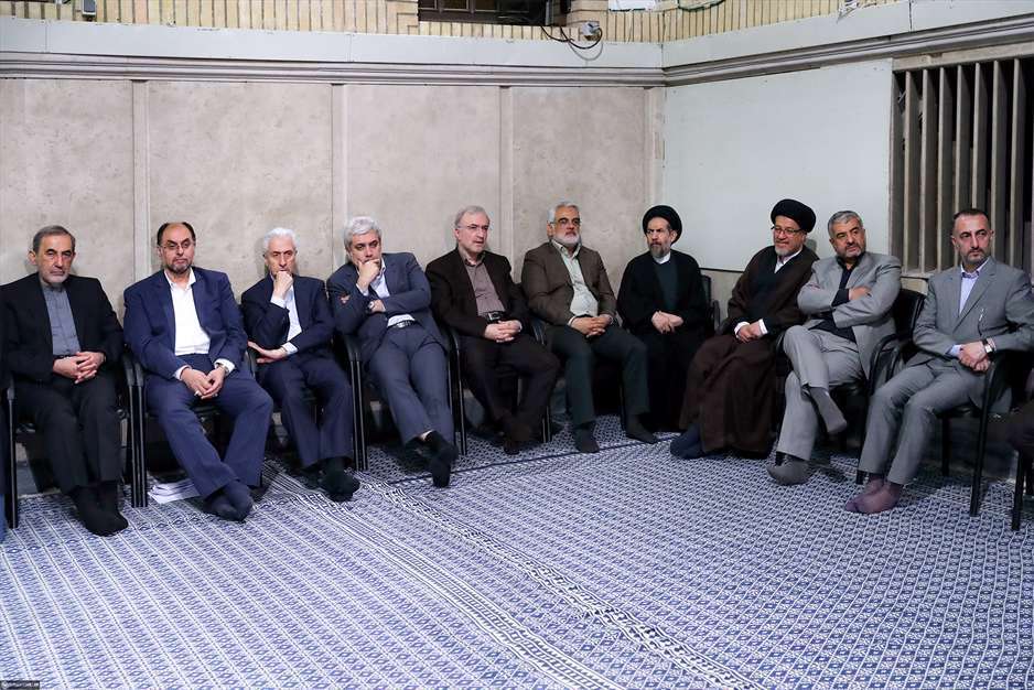 دیدار جمعی از دانشجویان