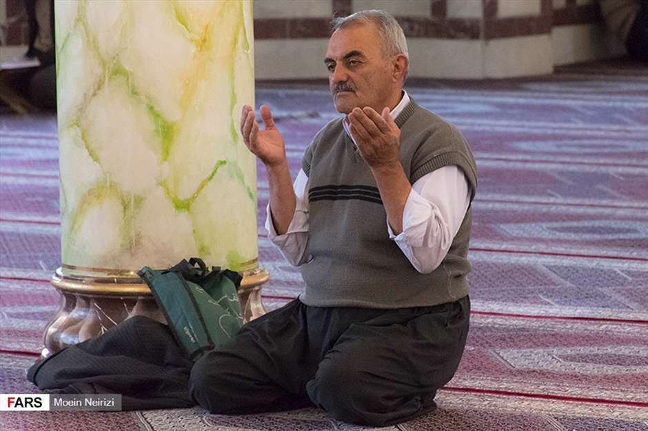 جزء خوانی قرآن کریم در«مسجد شافعی» کرمانشاه 