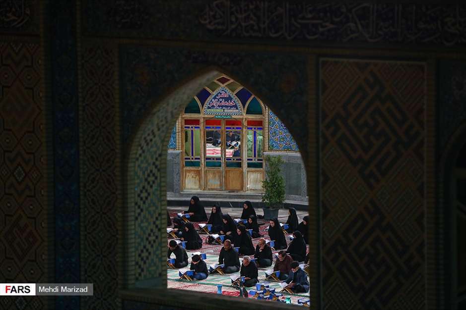 آئین جزء خوانی قرآن در امامزاده محمد هلال بن علی(ع)