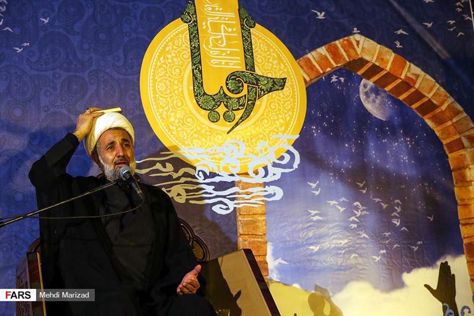 شب قدر در نیایشگاه حضرت خضر نبی(ع) در قم