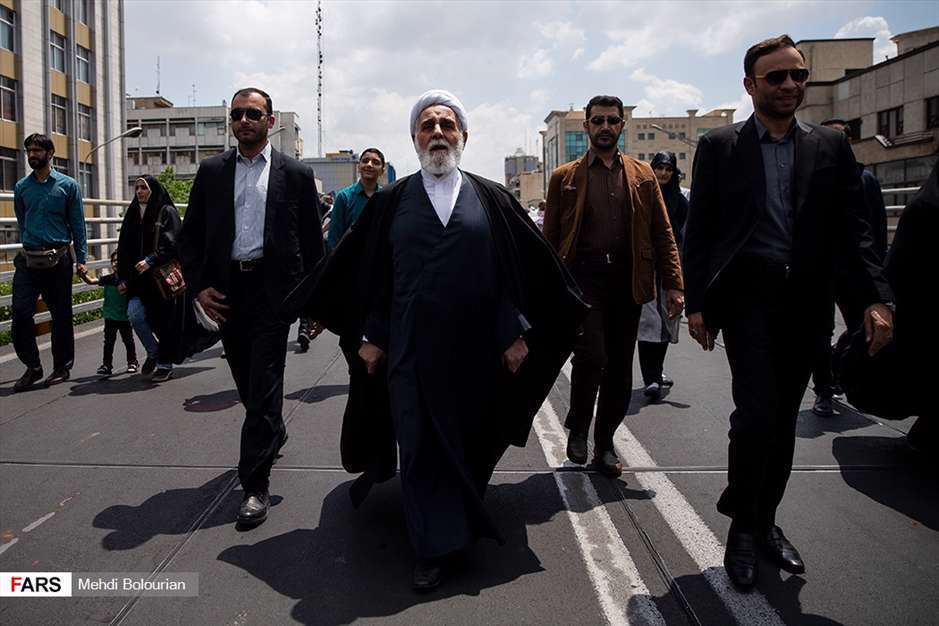 حضور شخصیت‎ها در راهپیمایی روز جهانی قدس ۹۸ 