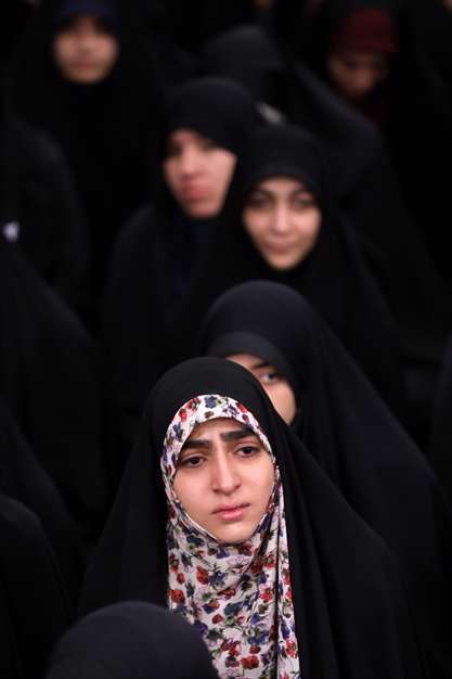 دیدار جمعی از دانشجویان