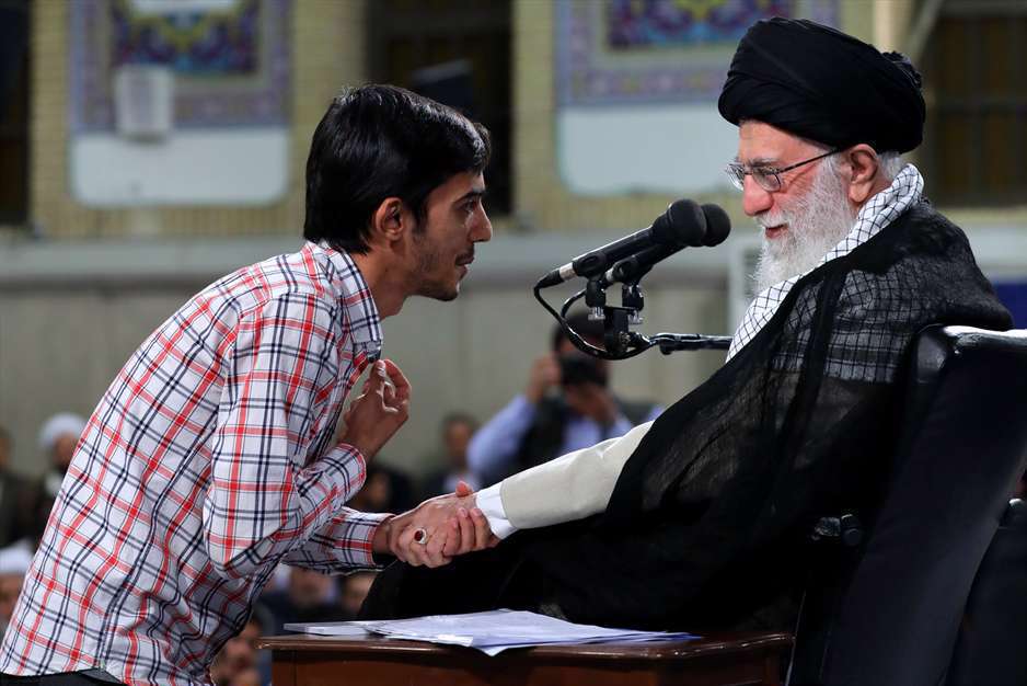 دیدار جمعی از دانشجویان