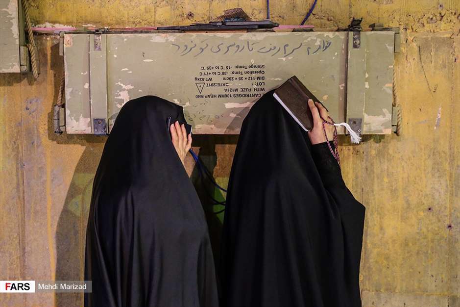 شب قدر در نیایشگاه حضرت خضر نبی(ع) در قم