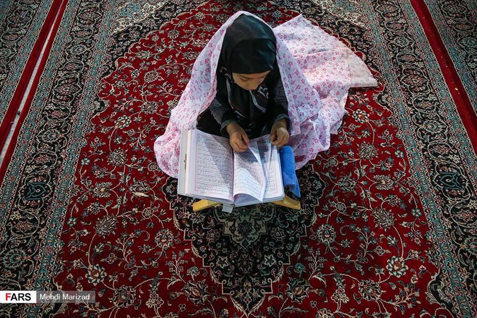 آئین جزء خوانی قرآن در امامزاده محمد هلال بن علی(ع)