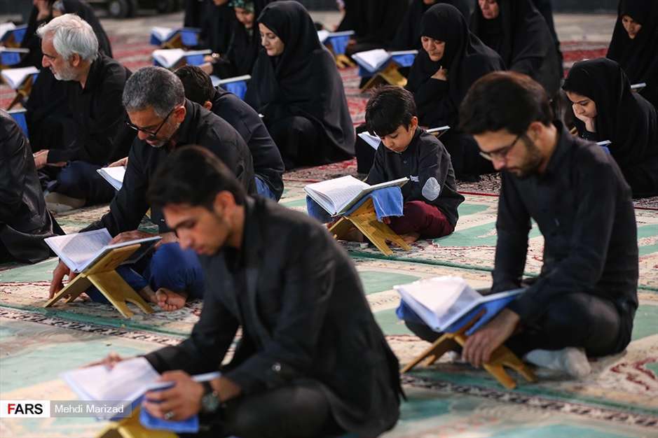 آئین جزء خوانی قرآن در امامزاده محمد هلال بن علی(ع)