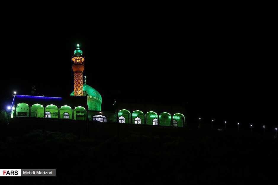 شب قدر در نیایشگاه حضرت خضر نبی(ع) در قم