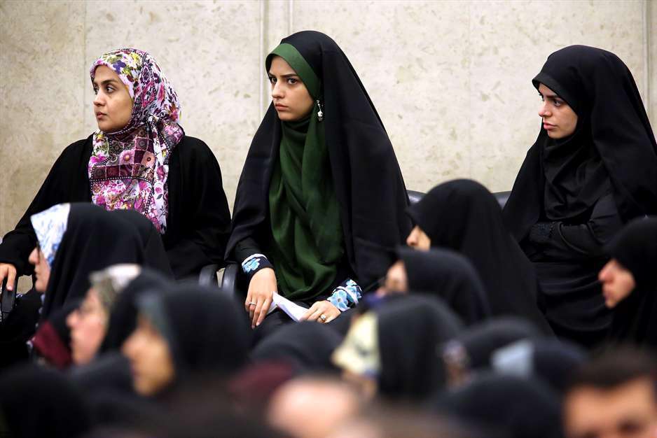 دیدار جمعی از دانشجویان