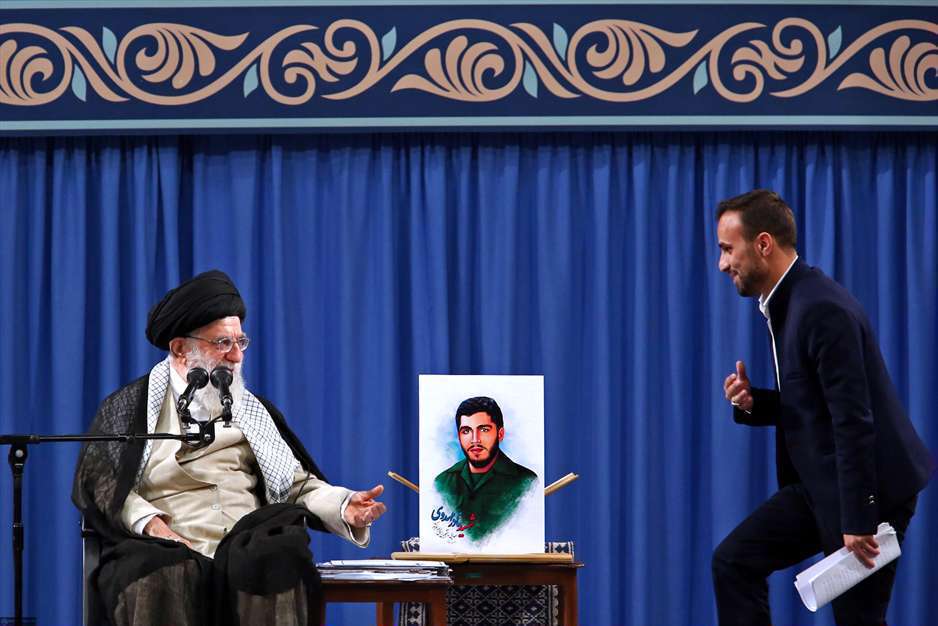 دیدار جمعی از دانشجویان