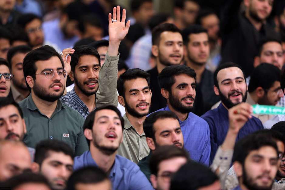 دیدار جمعی از دانشجویان