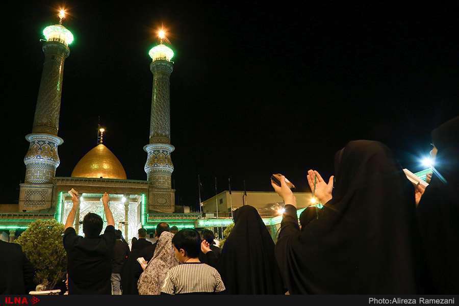  مراسم احیای شب نوزدهم ماه مبارک رمضان در حرم حضرت عبدالعظیم حسنی (ع)
