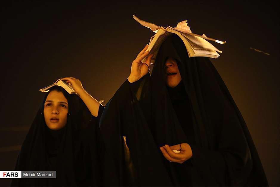 شب قدر در نیایشگاه حضرت خضر نبی(ع) در قم