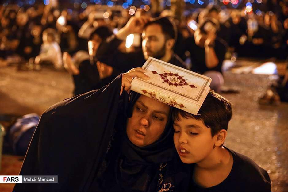 شب قدر در نیایشگاه حضرت خضر نبی(ع) در قم