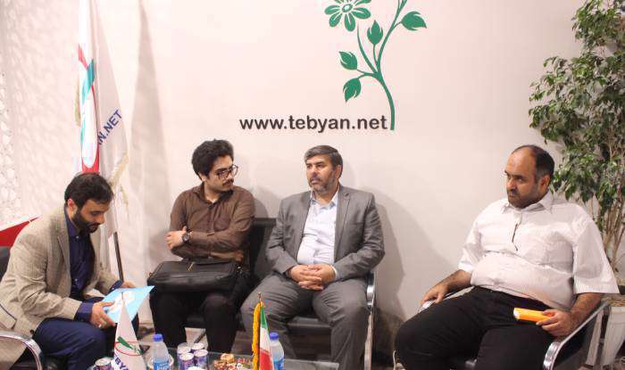 بازدید مدیرعامل موسسه جام جم از غرفه تبیان در نمایشگاه اینوتکس بازدید مدیرعامل موسسه جام جم از غرفه تبیان در نمایشگاه اینوتکس