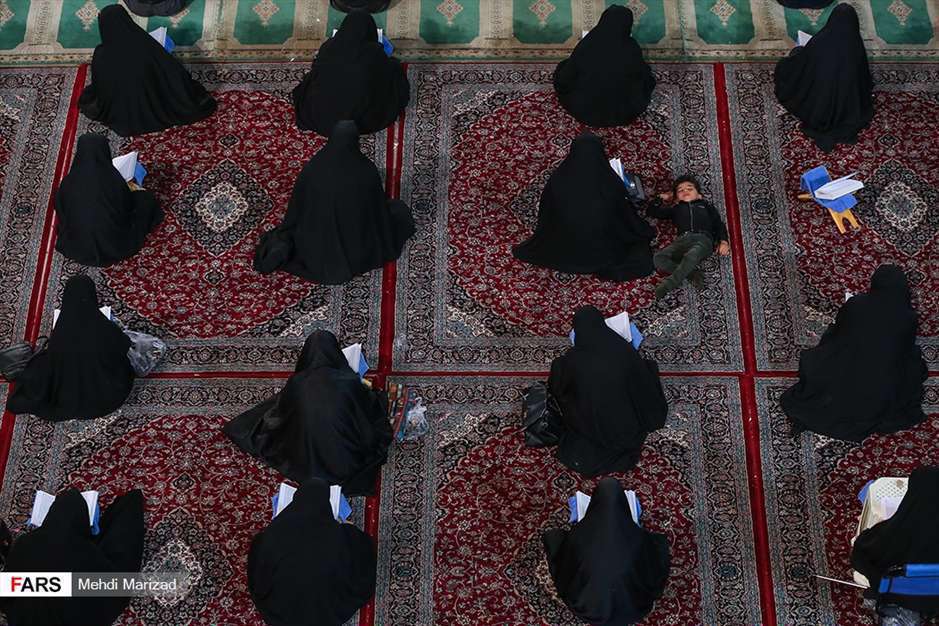 آئین جزء خوانی قرآن در امامزاده محمد هلال بن علی(ع)