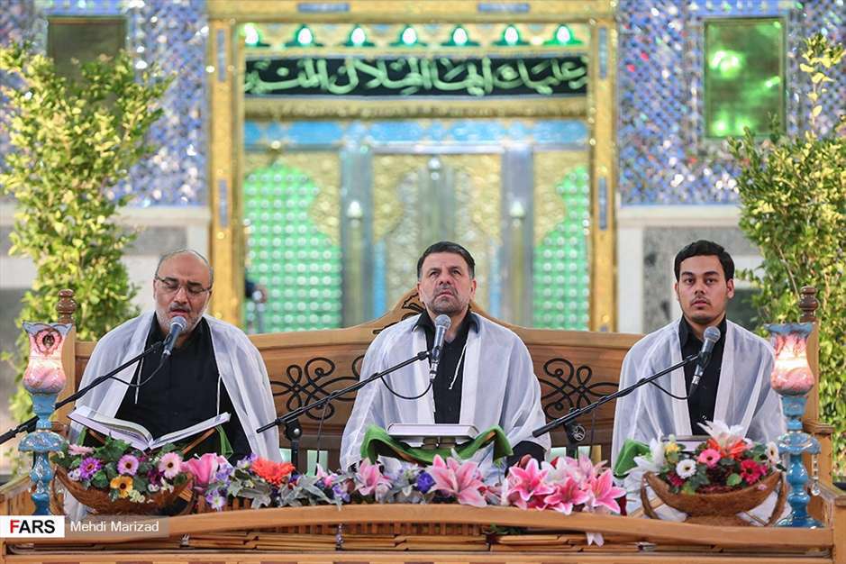 آئین جزء خوانی قرآن در امامزاده محمد هلال بن علی(ع)