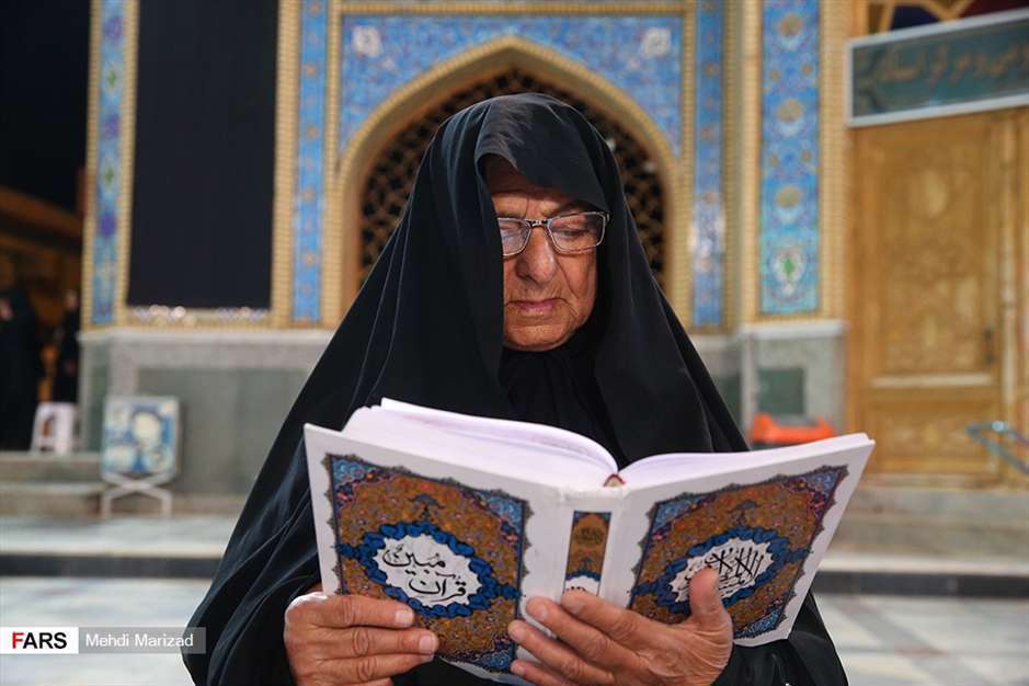 آئین جزء خوانی قرآن در امامزاده محمد هلال بن علی(ع)