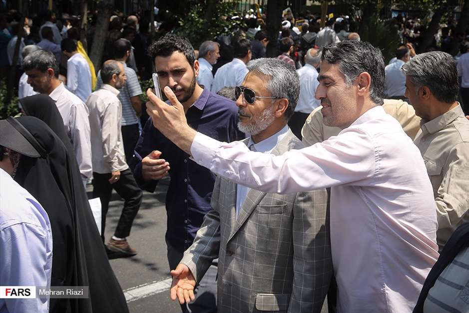 حضور شخصیت‎ها در راهپیمایی روز جهانی قدس ۹۸ 