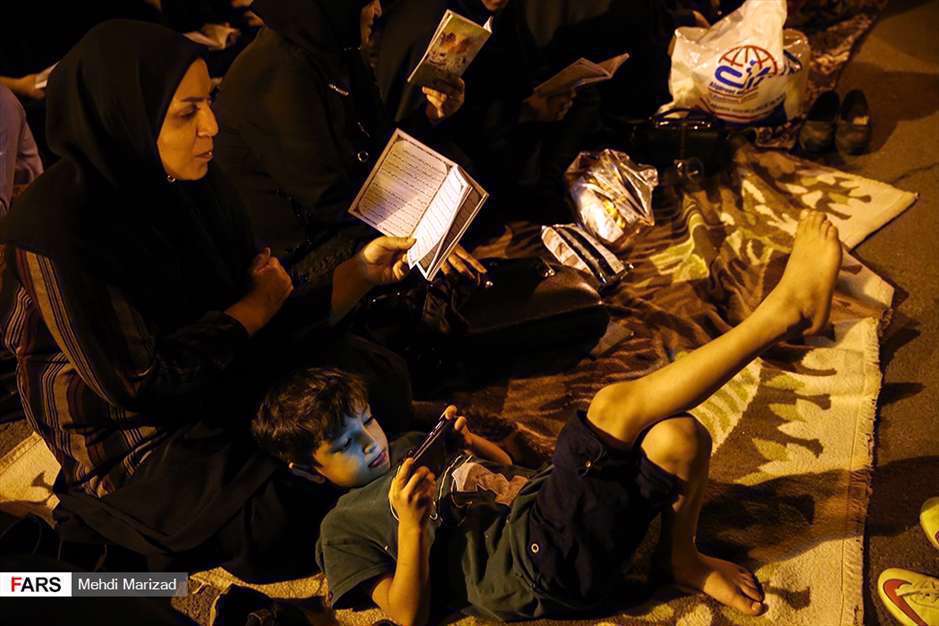 شب قدر در نیایشگاه حضرت خضر نبی(ع) در قم