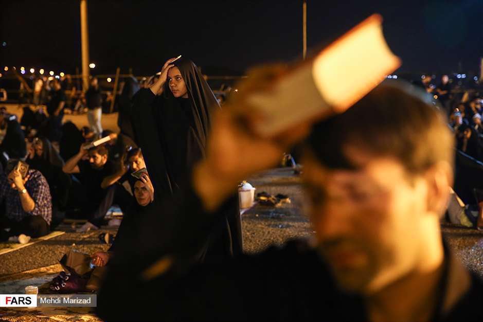 شب قدر در نیایشگاه حضرت خضر نبی(ع) در قم