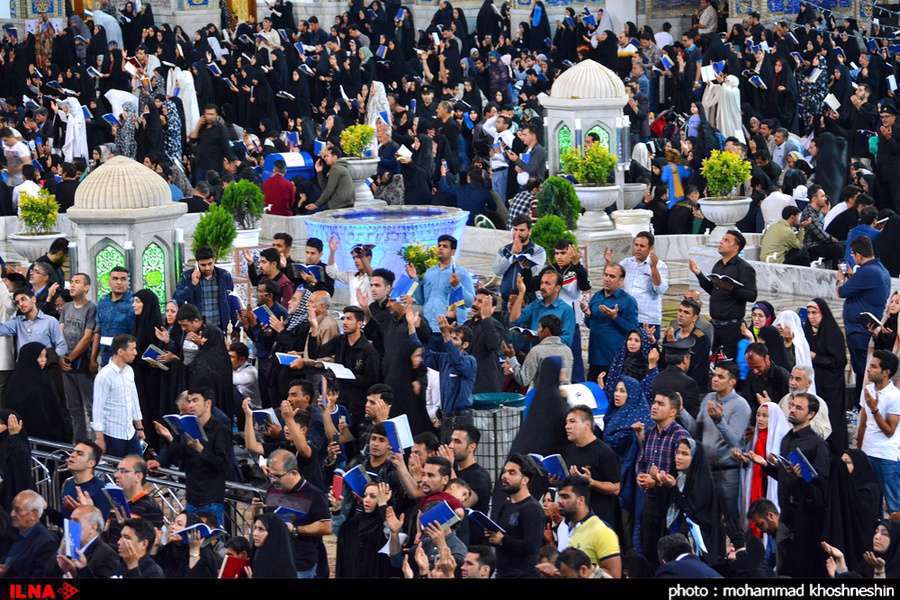 شب قدر در مشهد ، حرم مقدس رضوی