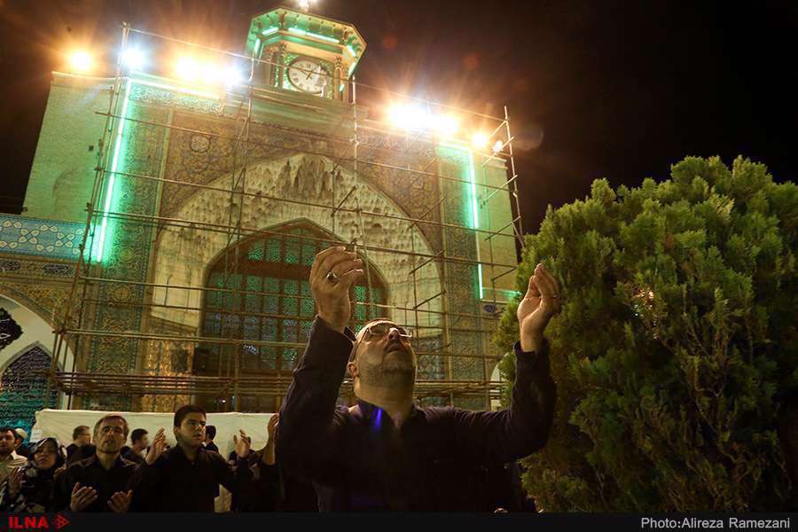  مراسم احیای شب نوزدهم ماه مبارک رمضان در حرم حضرت عبدالعظیم حسنی (ع)