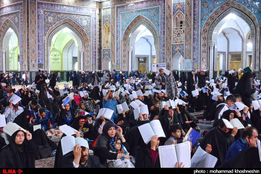 شب قدر در مشهد ، حرم مقدس رضوی