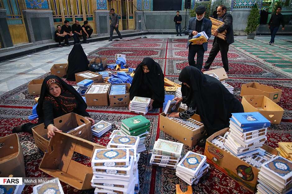 آئین جزء خوانی قرآن در امامزاده محمد هلال بن علی(ع)