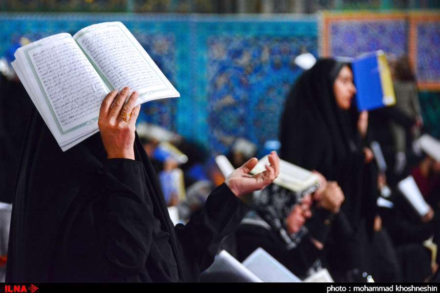 شب قدر در مشهد ، حرم مقدس رضوی