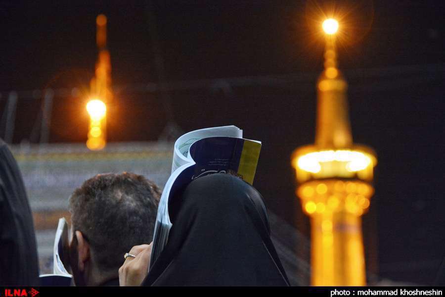 شب قدر در مشهد ، حرم مقدس رضوی