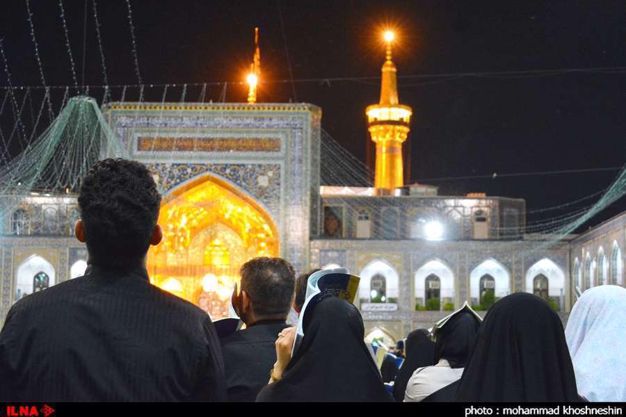 شب قدر در مشهد ، حرم مقدس رضوی