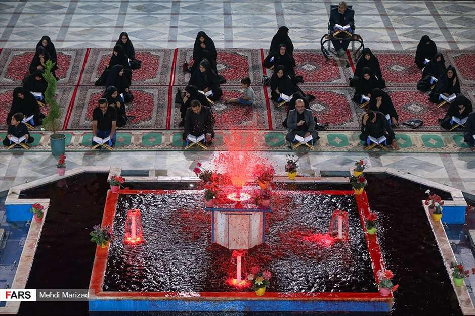 آئین جزء خوانی قرآن در امامزاده محمد هلال بن علی(ع)