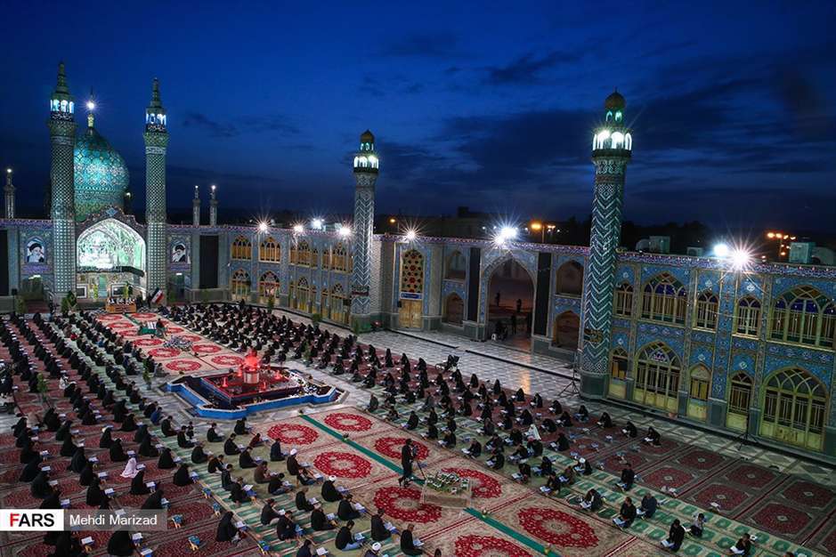 آئین جزء خوانی قرآن در امامزاده محمد هلال بن علی(ع)