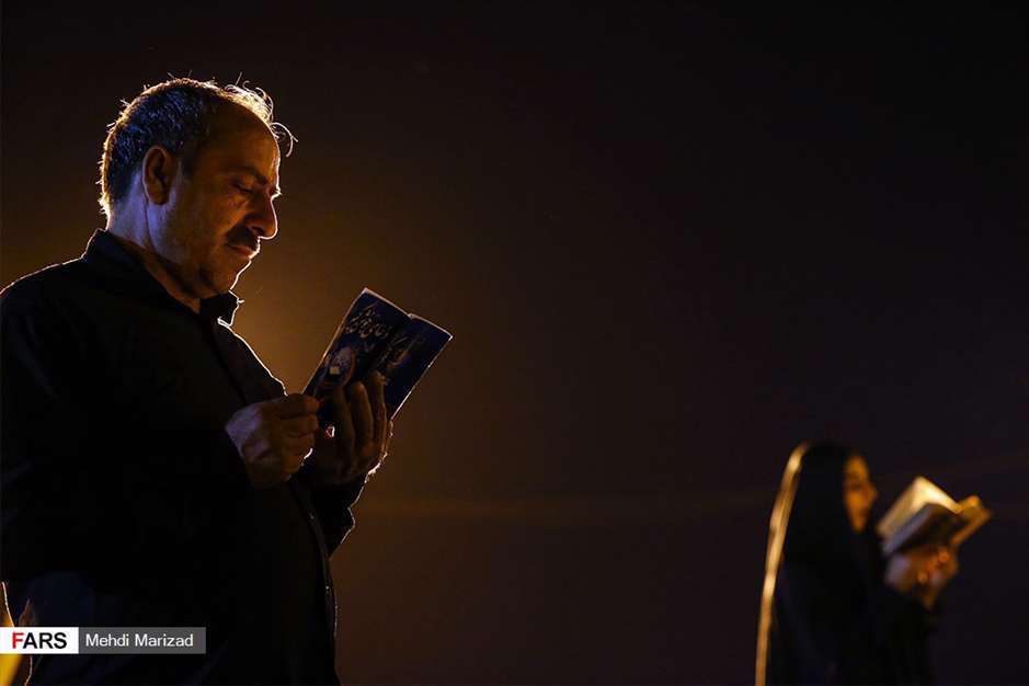 شب قدر در نیایشگاه حضرت خضر نبی(ع) در قم