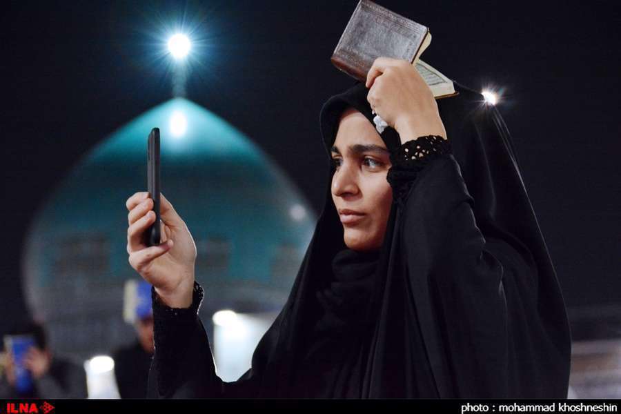 شب قدر در مشهد ، حرم مقدس رضوی