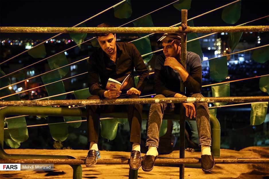 شب قدر در نیایشگاه حضرت خضر نبی(ع) در قم