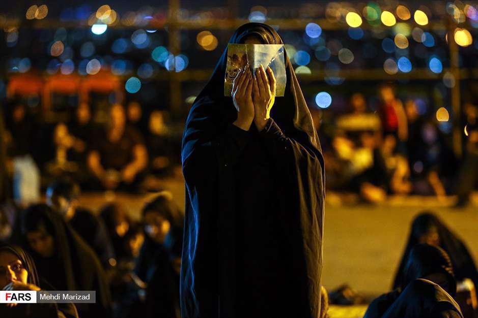 شب قدر در نیایشگاه حضرت خضر نبی(ع) در قم