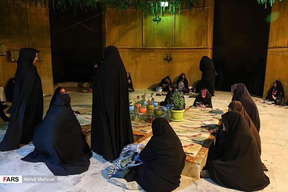 شب قدر در نیایشگاه حضرت خضر نبی(ع) در قم