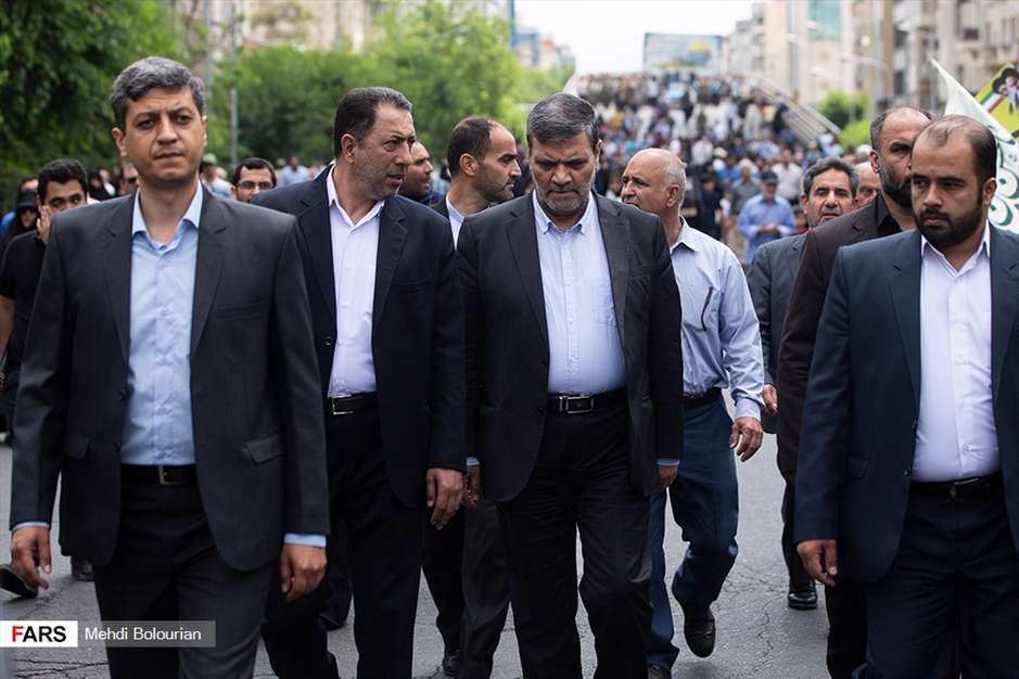 حضور شخصیت‎ها در راهپیمایی روز جهانی قدس ۹۸ 