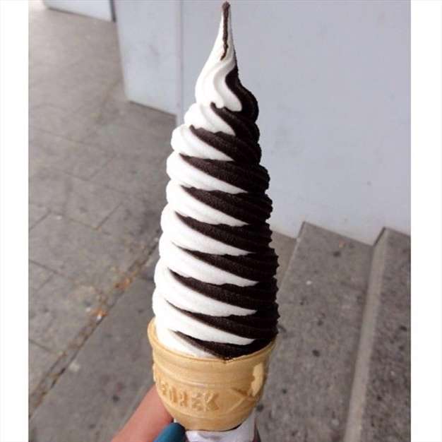  عکس بستنی قیفی قدیمی