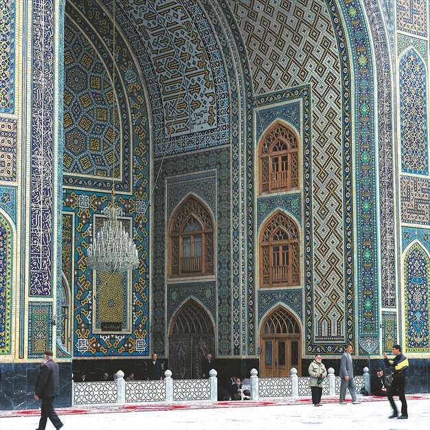 کاشیکاری های حرم مطهر امام رضا (ع)