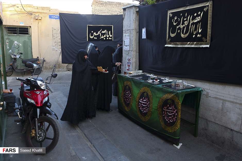 عزاداری محرم در حسینیه سادات اخوی