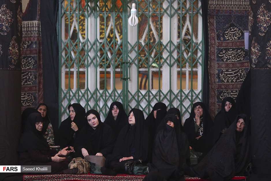 عزاداری محرم در حسینیه سادات اخوی